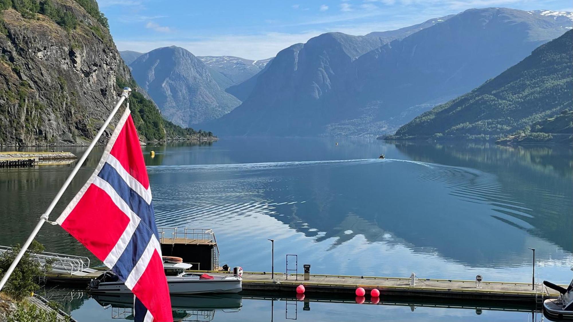 Svingen Guesthouse - Panoramic Fjord Views In Flåm Eksteriør billede